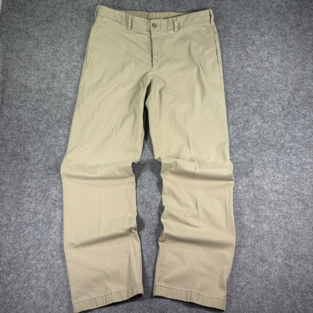 Bills Khakis M2 Classic Fit Pants Mens 34x32 Tan Made In USA Chinos Trousers